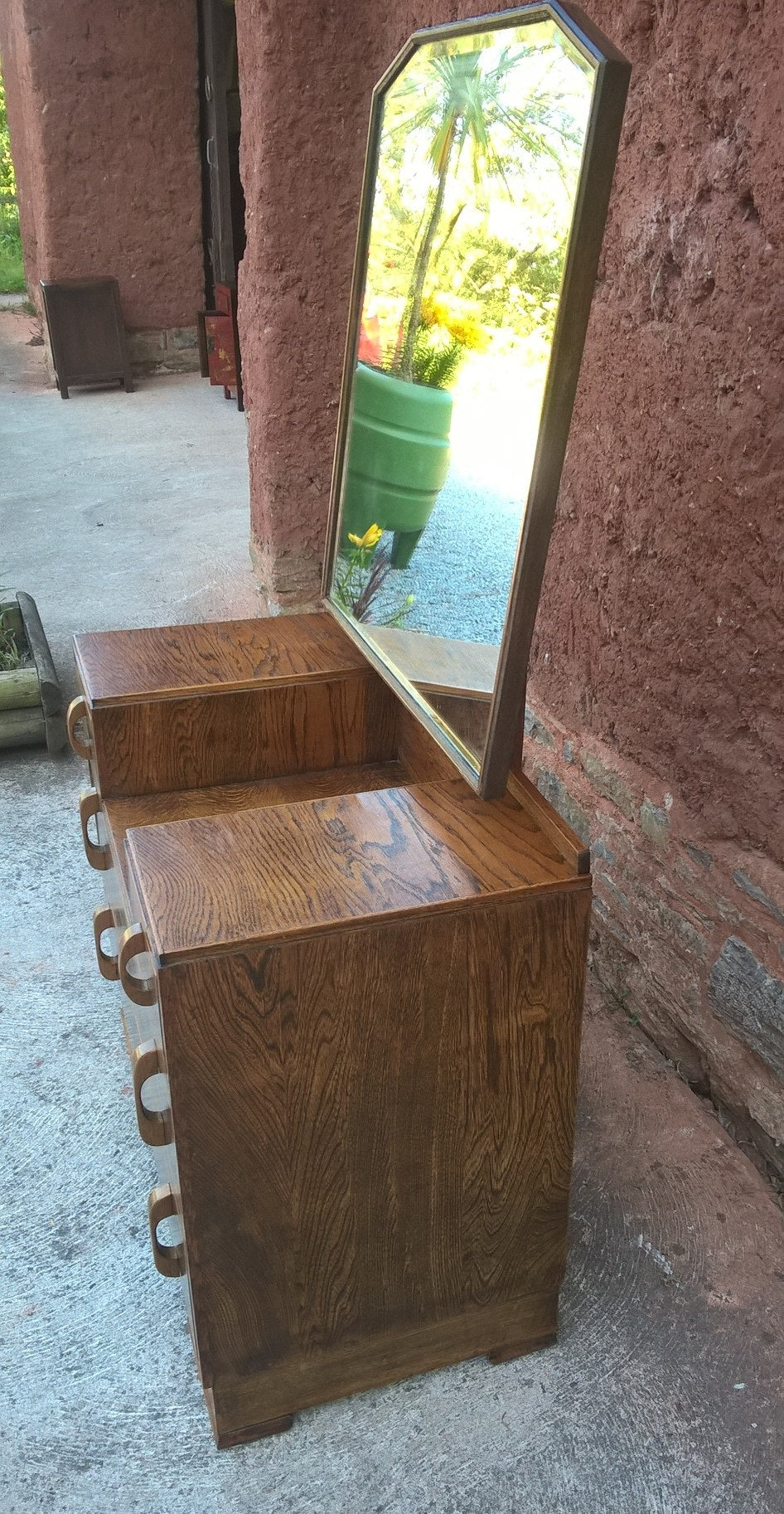 Gorgeous Upcycled Art Deco Dressing Table