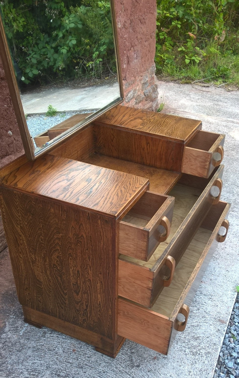 Gorgeous Upcycled Art Deco Dressing Table