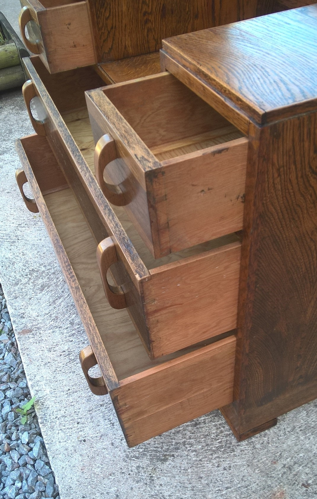 Gorgeous Upcycled Art Deco Dressing Table