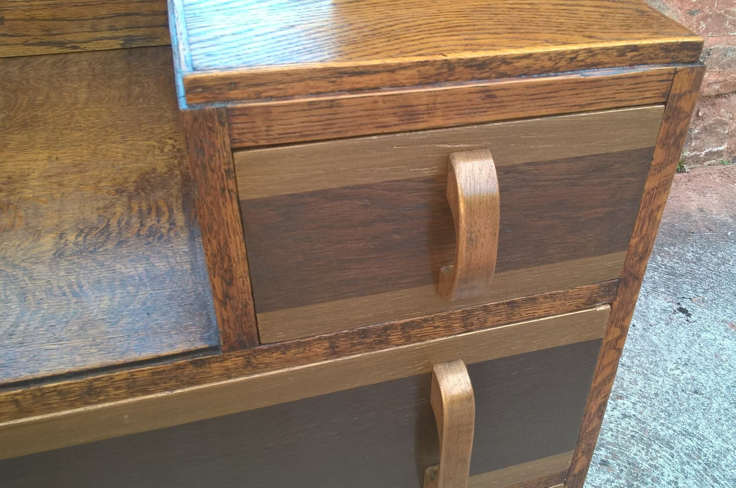 Gorgeous Upcycled Art Deco Dressing Table