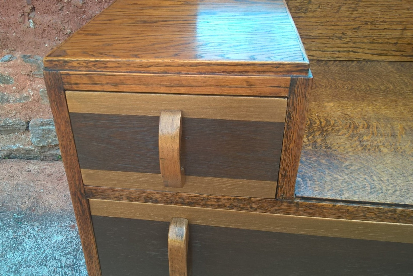 Gorgeous Upcycled Art Deco Dressing Table
