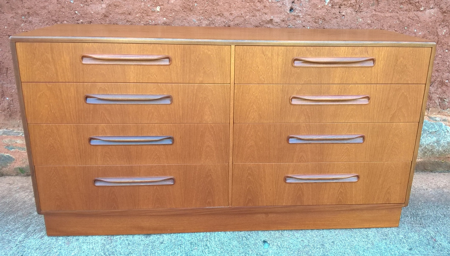 Retro Teak Chest Of Drawers By G Plan / Teak Chest of 8 Drawers