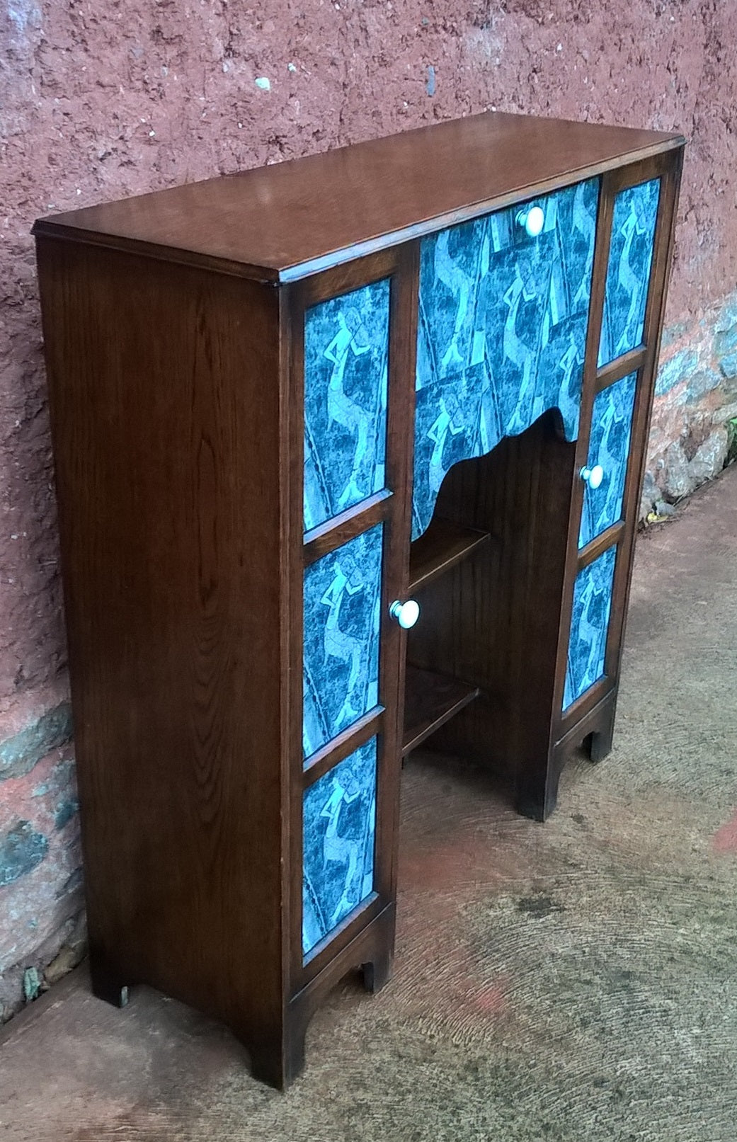 248.....Stunning Bureau Bookcase / Upcycled Desk (SOLD )