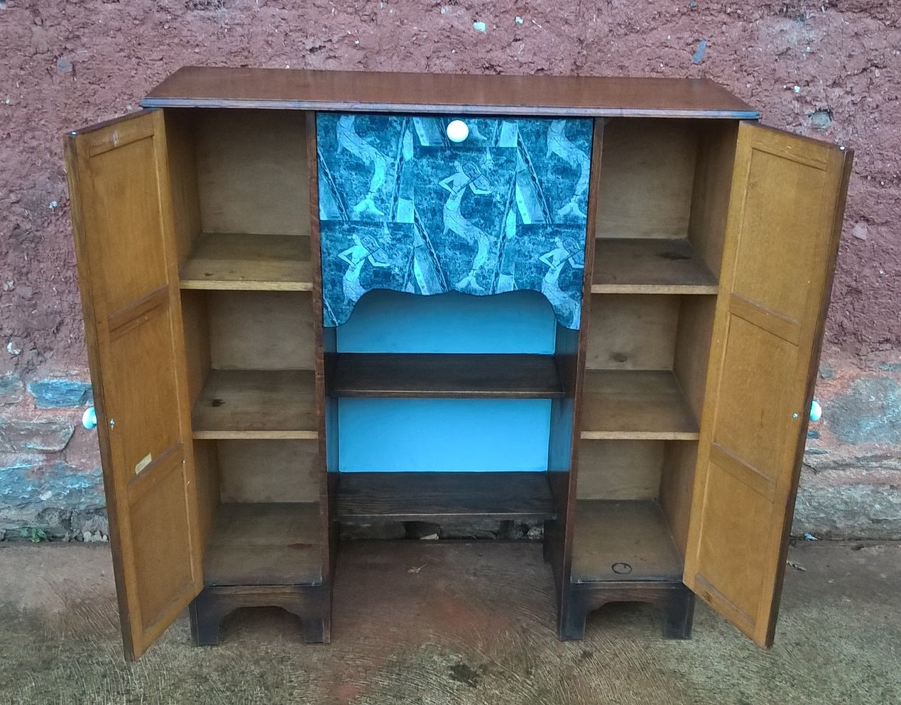 248.....Stunning Bureau Bookcase / Upcycled Desk (SOLD )