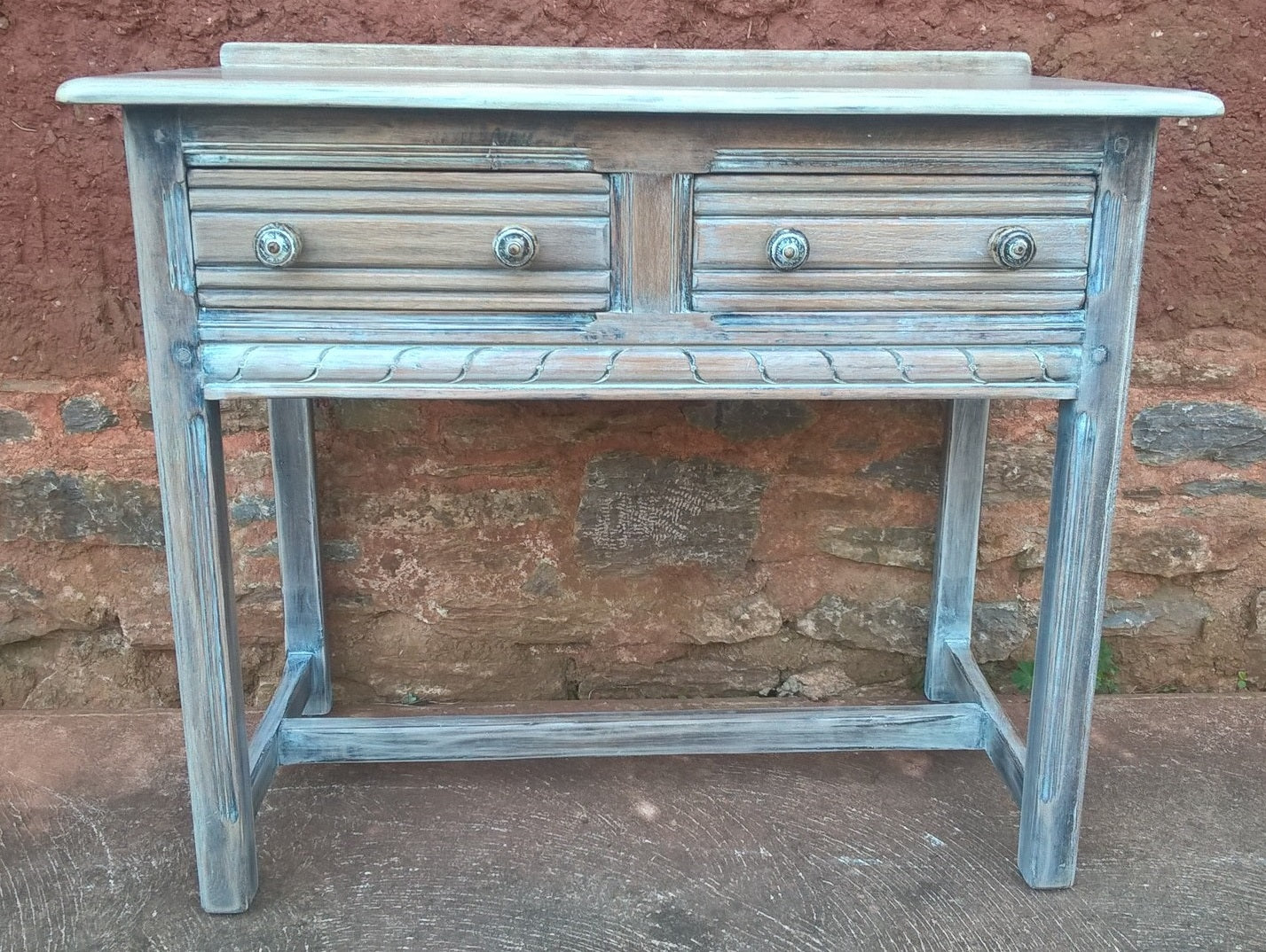 290.....Vintage Ercol Oak Side Table / Ercol Oak Dressing Table (SOLD )