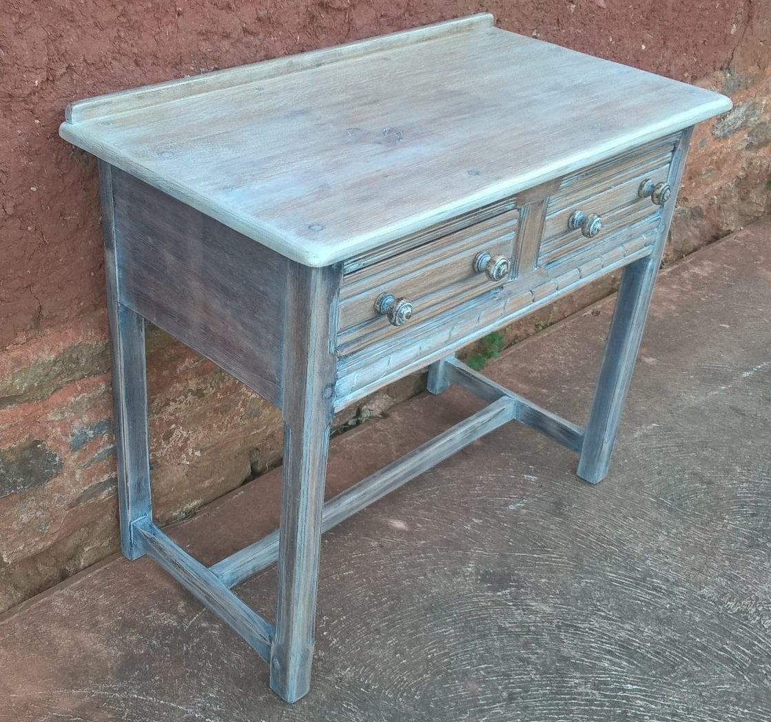 290.....Vintage Ercol Oak Side Table / Ercol Oak Dressing Table (SOLD )