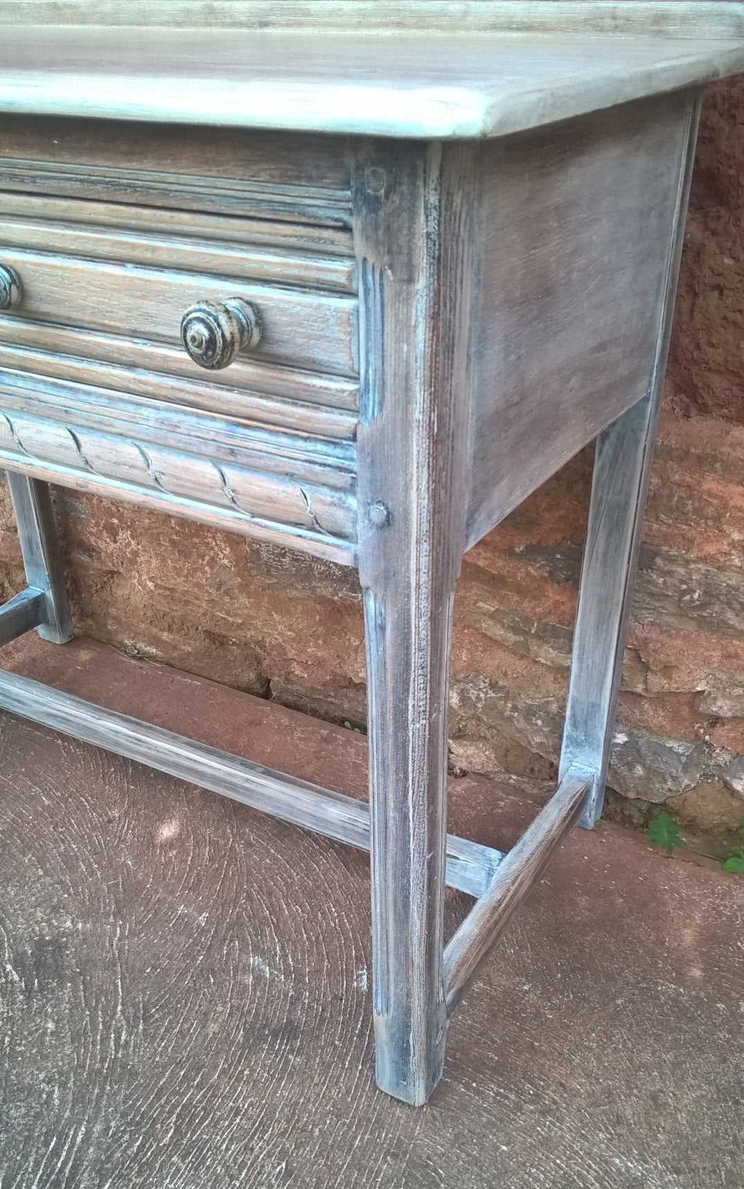 290.....Vintage Ercol Oak Side Table / Ercol Oak Dressing Table (SOLD )