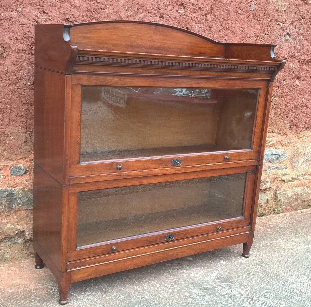 Globe Wernicke Style Bookcase / Vintage Bookcase By Lebus