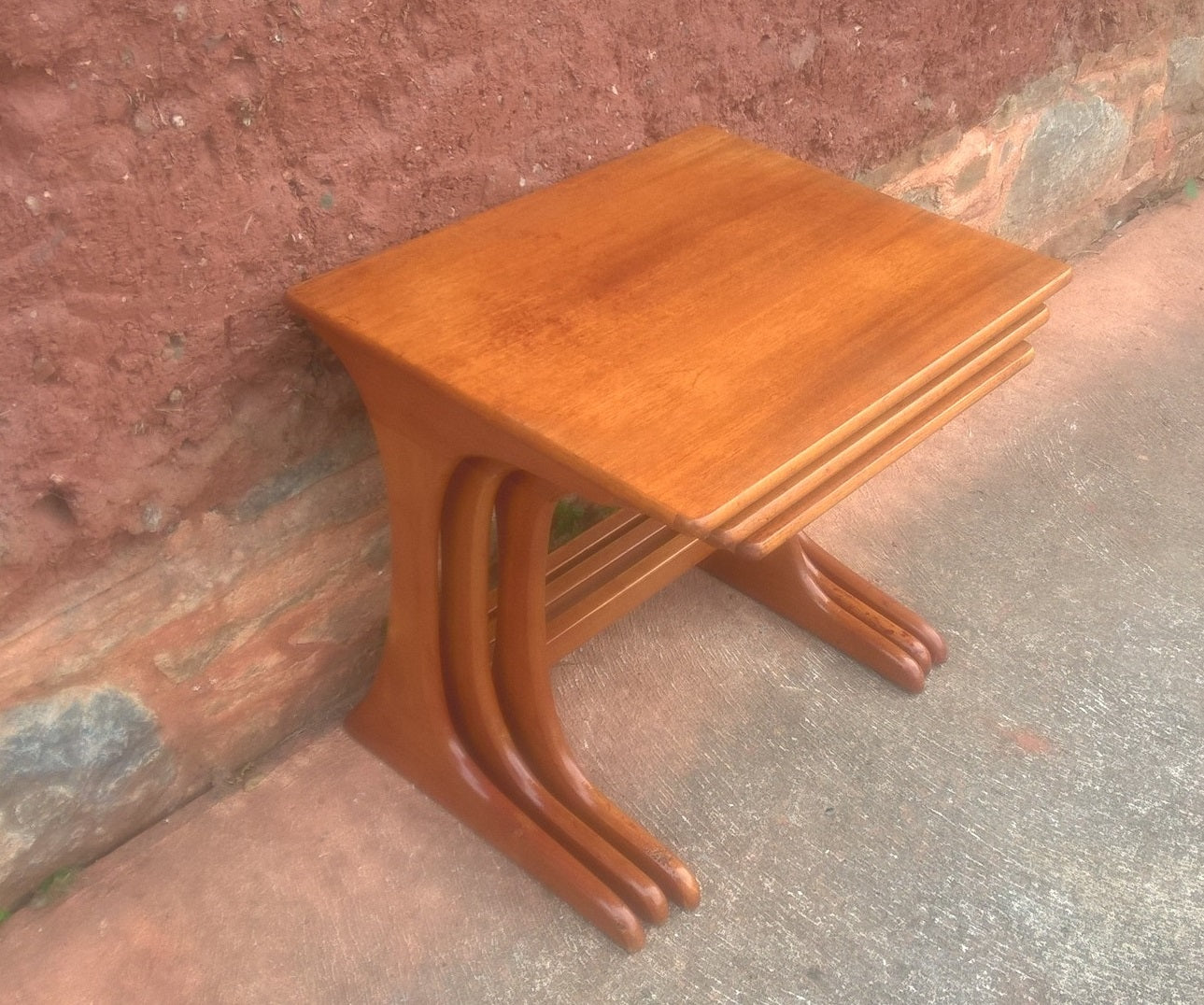 Retro Teak Nest Of Tables