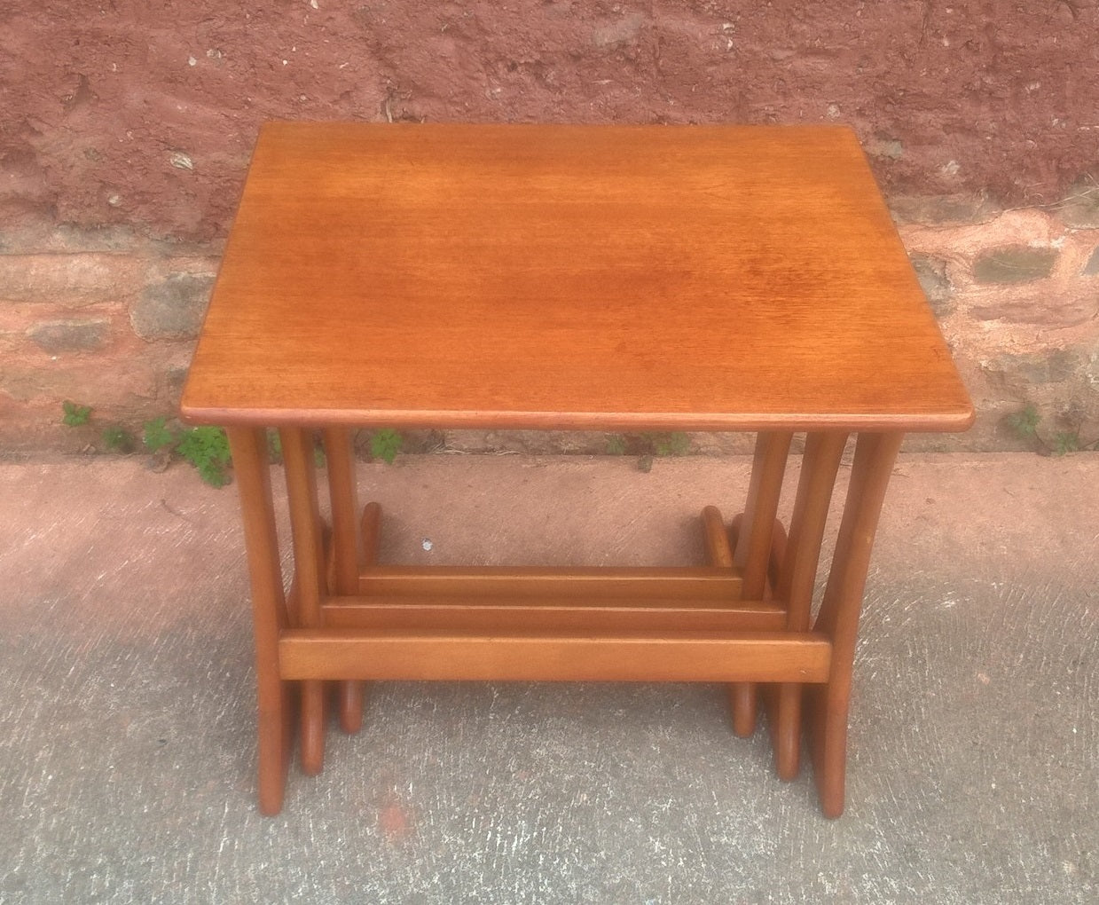 Retro Teak Nest Of Tables