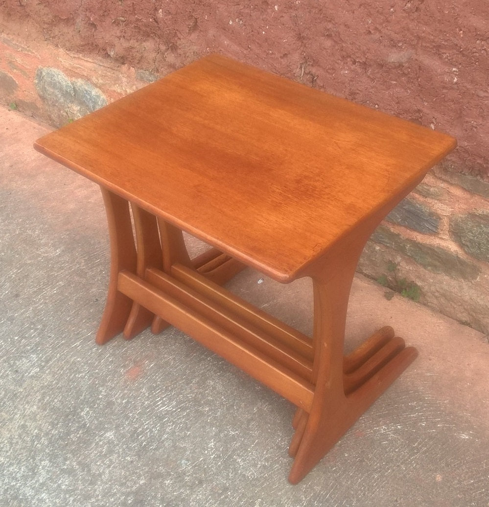 Retro Teak Nest Of Tables