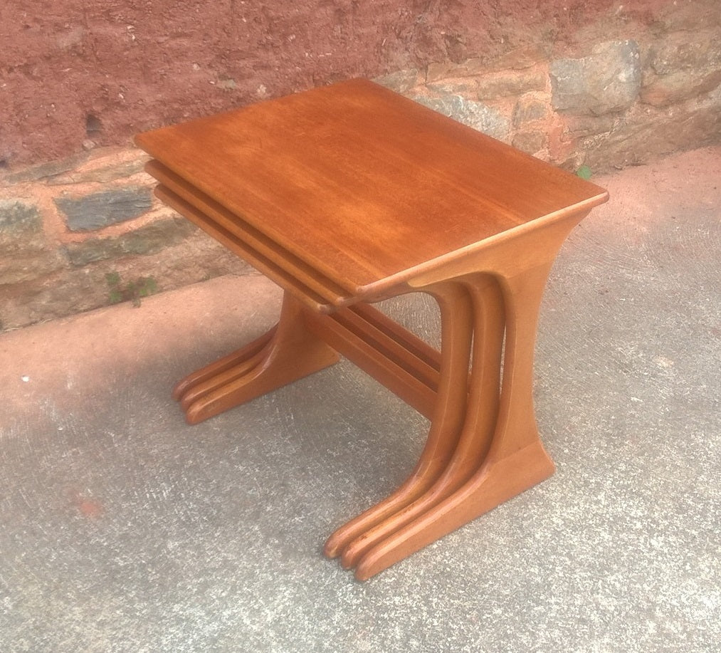 Retro Teak Nest Of Tables