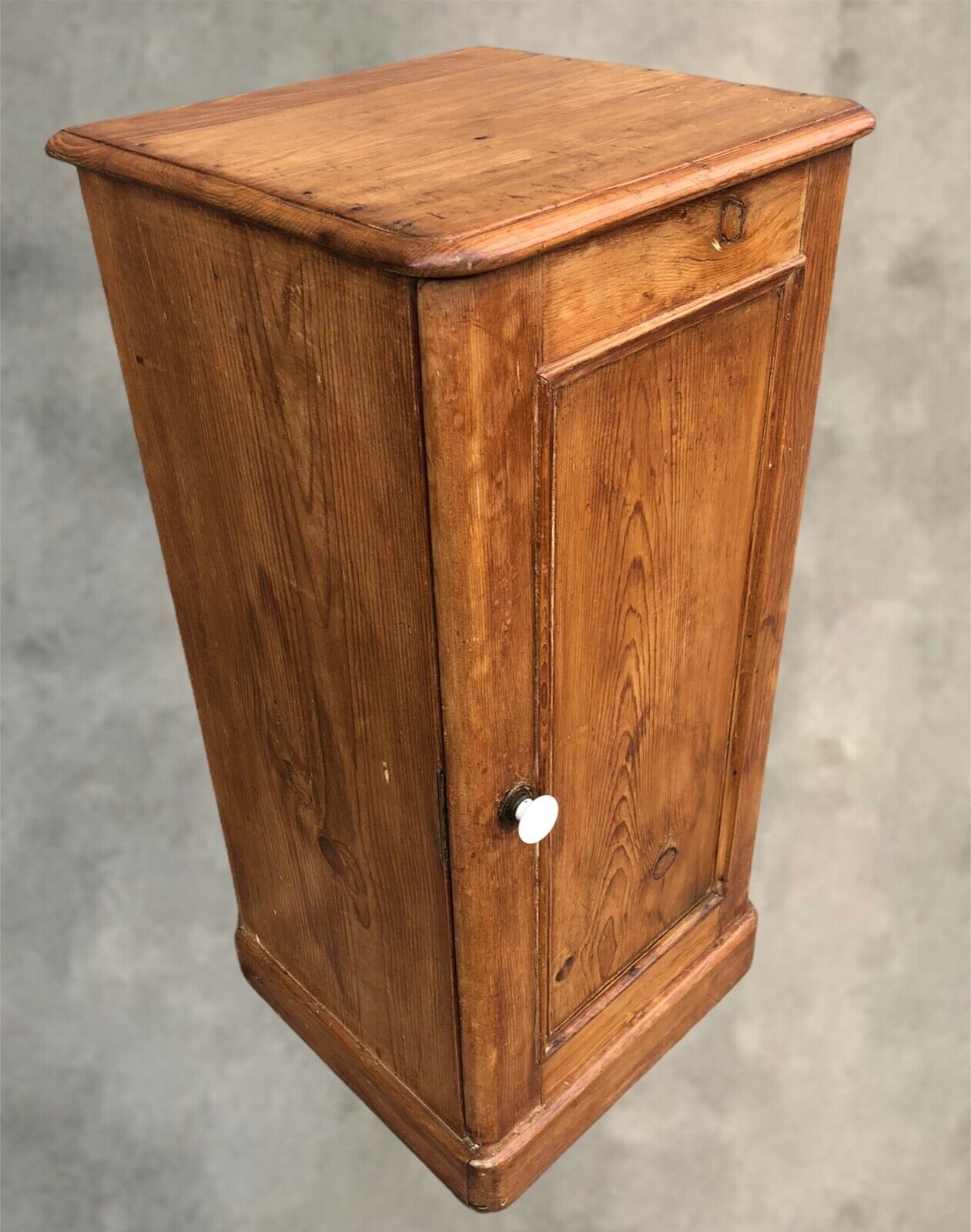 Victorian Pine Bedside Cupboard ( SOLD )