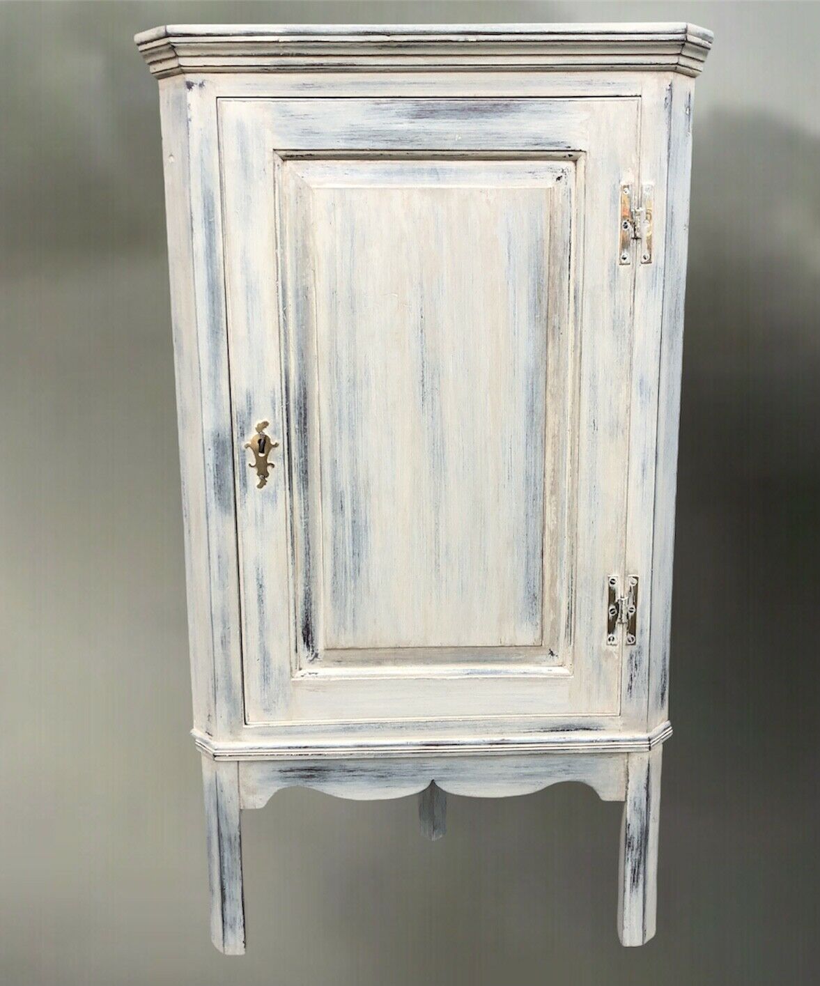 139.....Handsome Refinished Antique Corner Cupboard ( sold )
