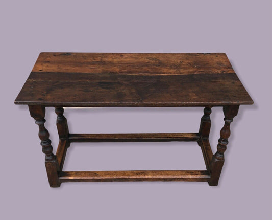 Handsome Solid Oak Coffee Table Made From Antique Oak ( SOLD )