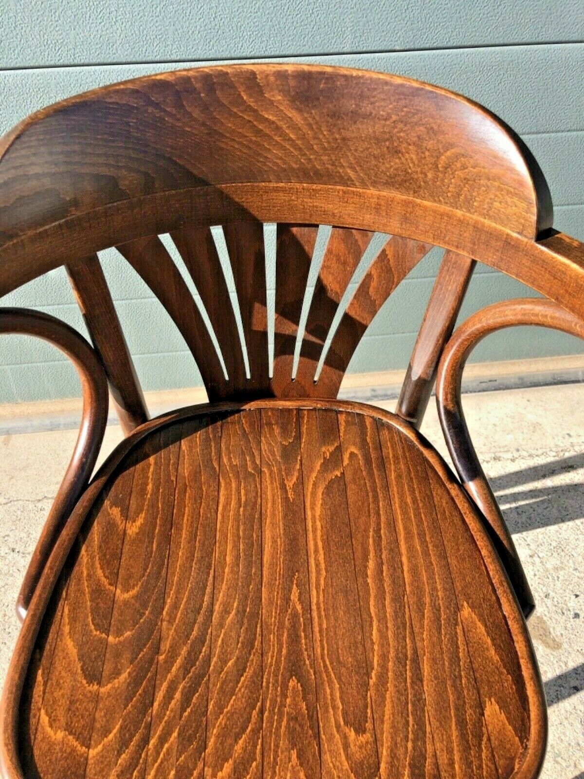 Set Of Six 1980'S Bentwood Chairs ( SOLD )