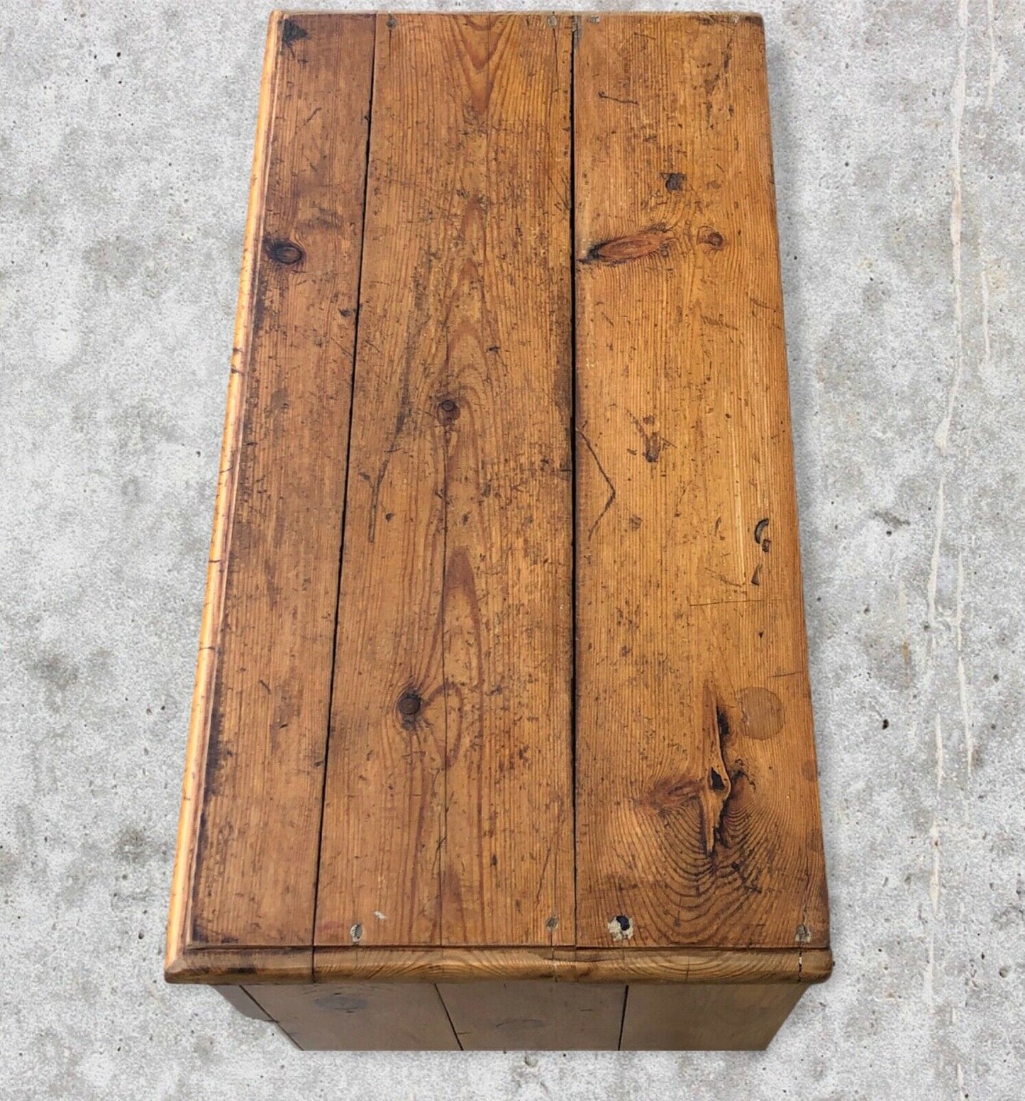Vintage Pine Bedside Chest / Bedside Table ( SOLD )