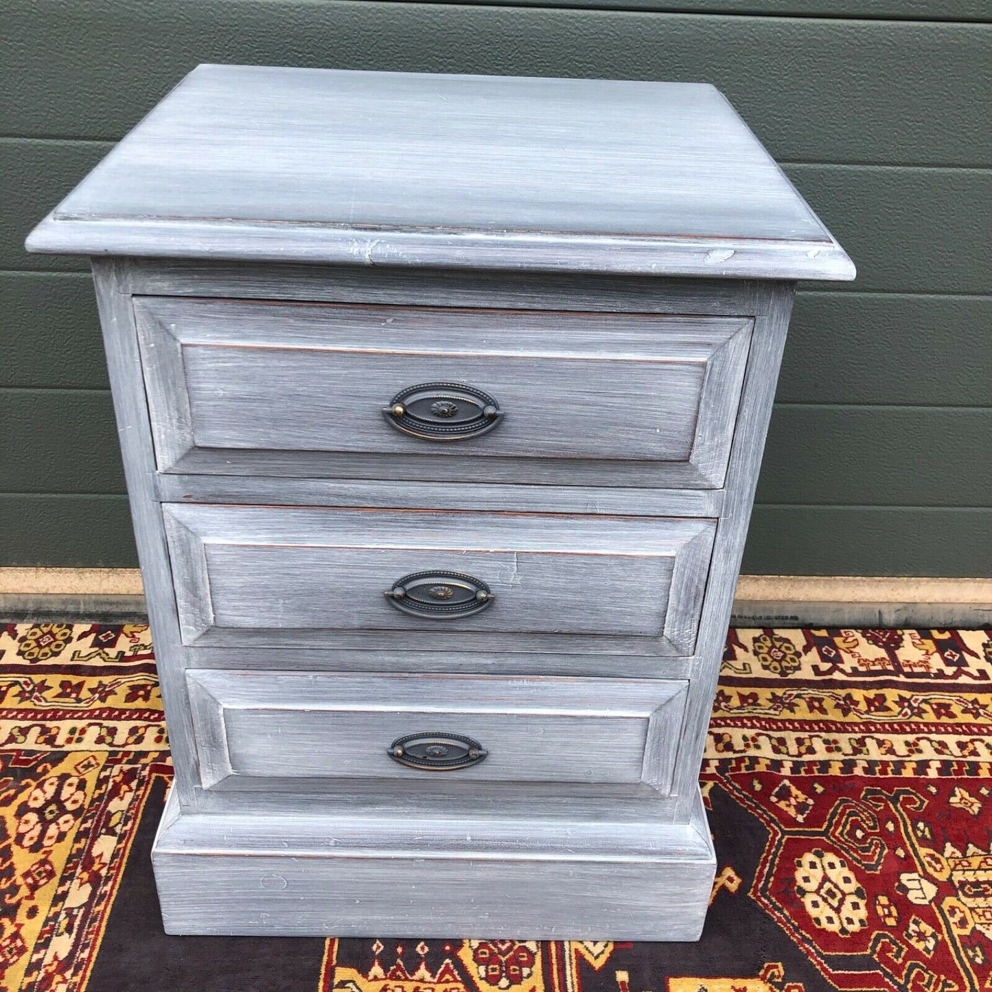 Pair Of Vintage Bedside Chests / Refinished Bedside Tables ( SOLD )