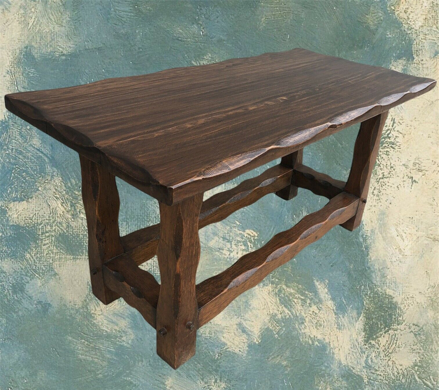 061.....Arts And Crafts Small Oak Coffee Table (sold)