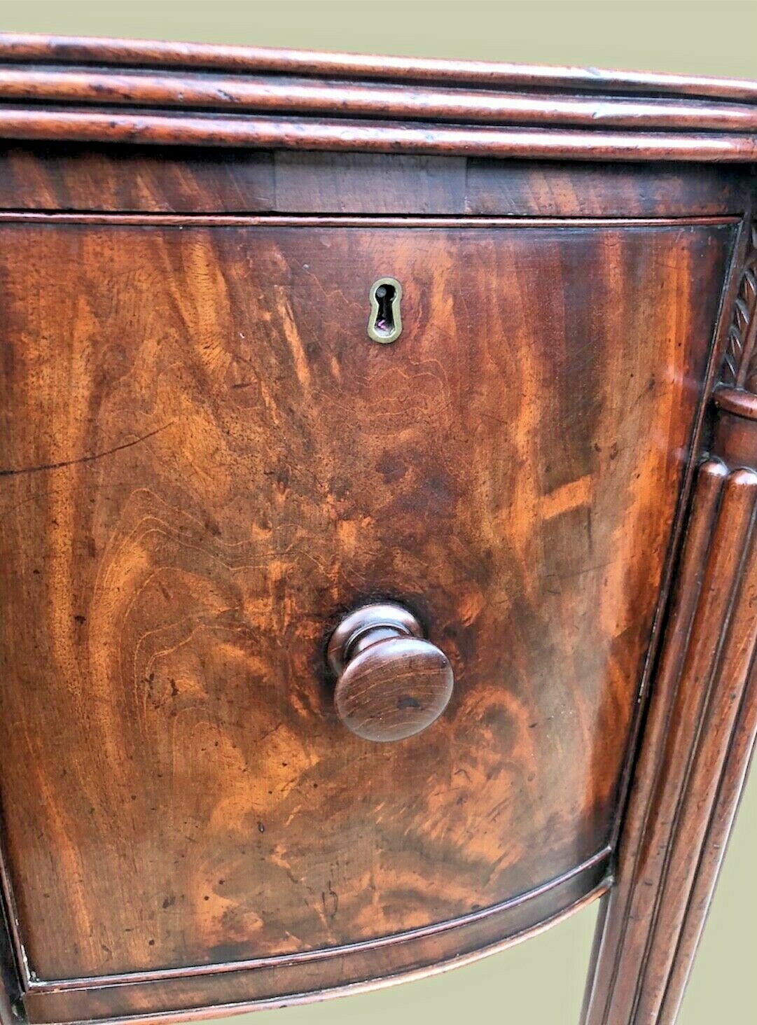 029.....Magnificent William IV Flame Mahogany Sideboard ( sold )