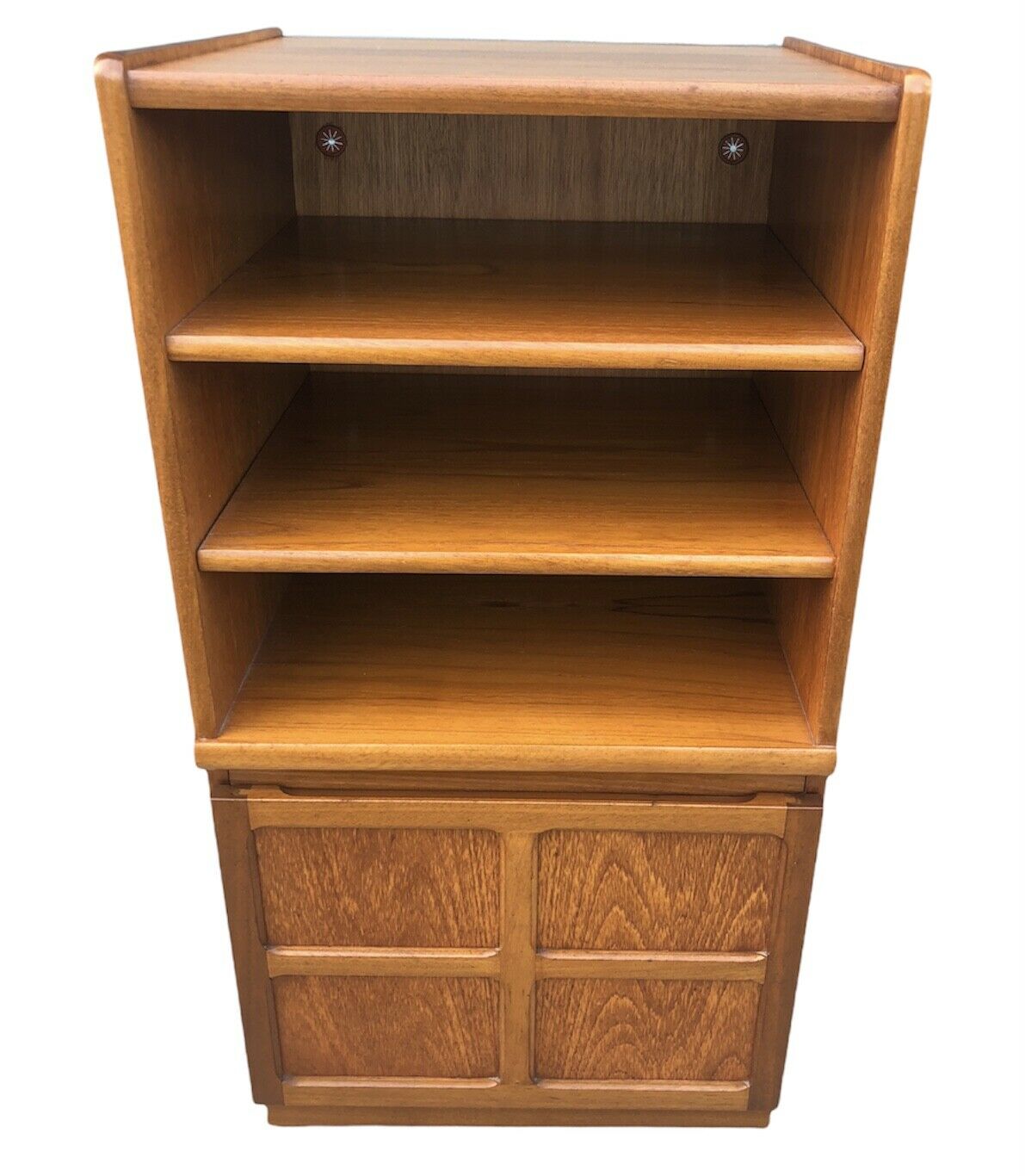 Retro Teak Cabinet With Shelves By Nathan ( SOLD )
