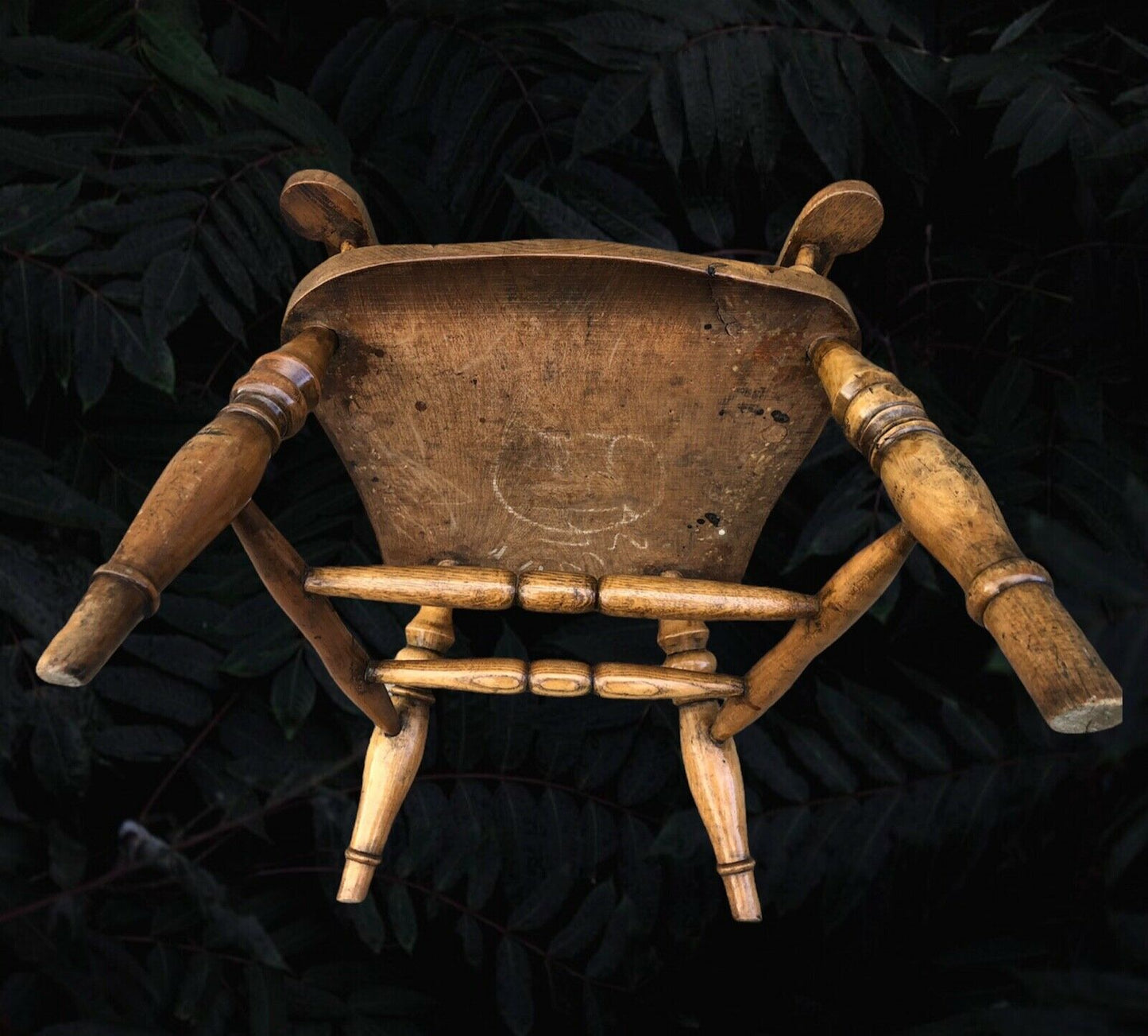 Stunning Handsome Antique Desk Chair / Smokers Bow ( SOLD )