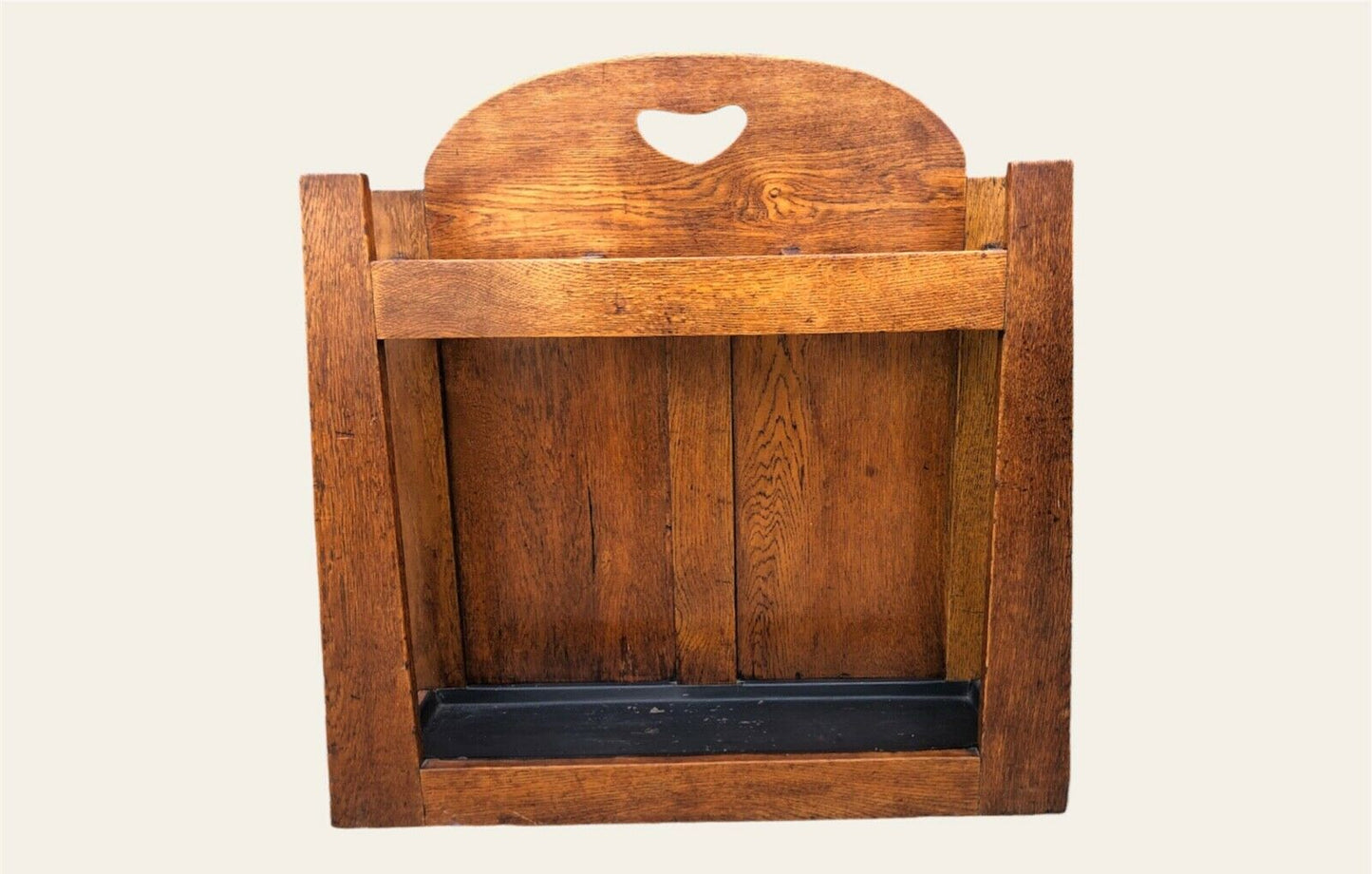 000966....Handsome Vintage Arts And Crafts Umbrella / Stick Stand ( sold )