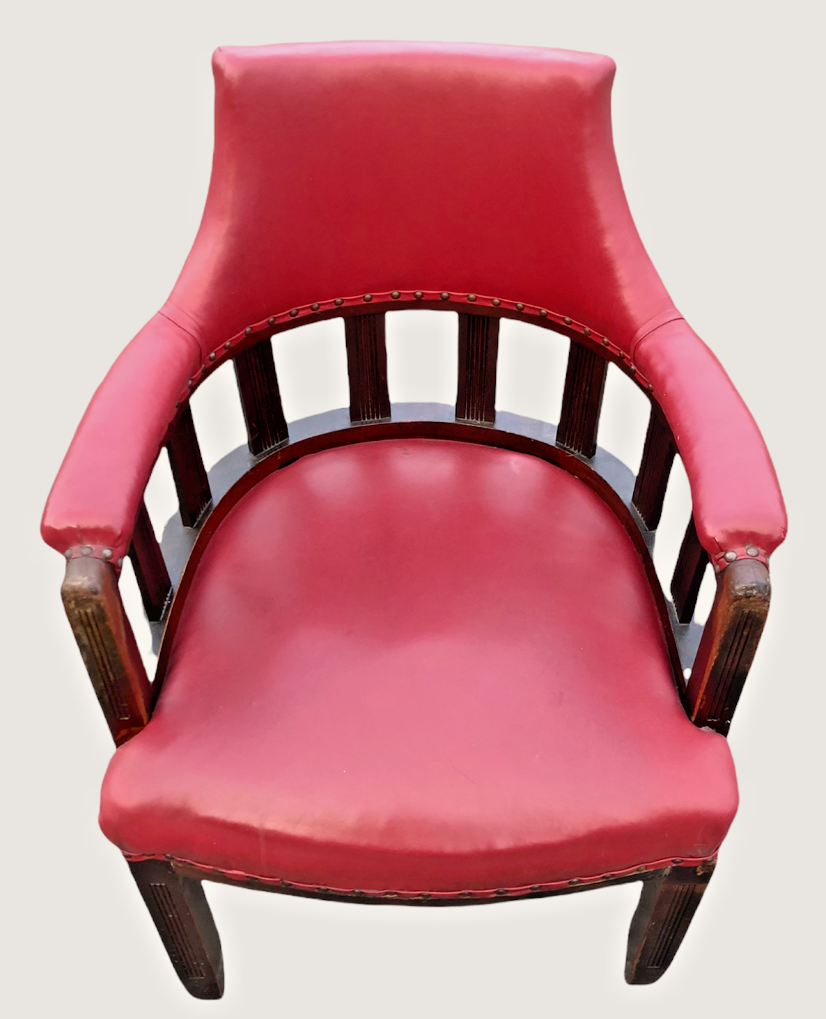 026.....Handsome Antique Mahogany Desk Chair ( sold )