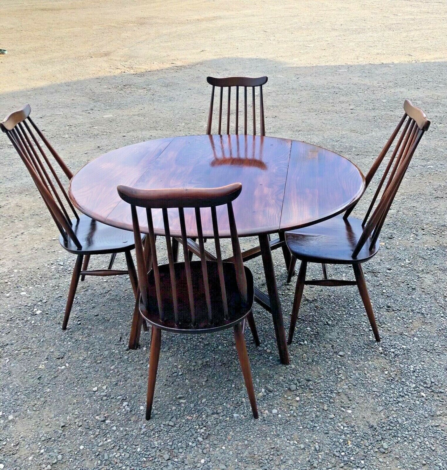 Vintage Ercol Table And Chairs ( SOLD )
