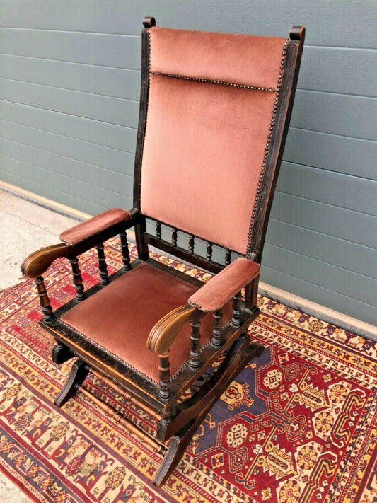 Antique American Rocking Chair / Vintage Rocking Chair ( SOLD )
