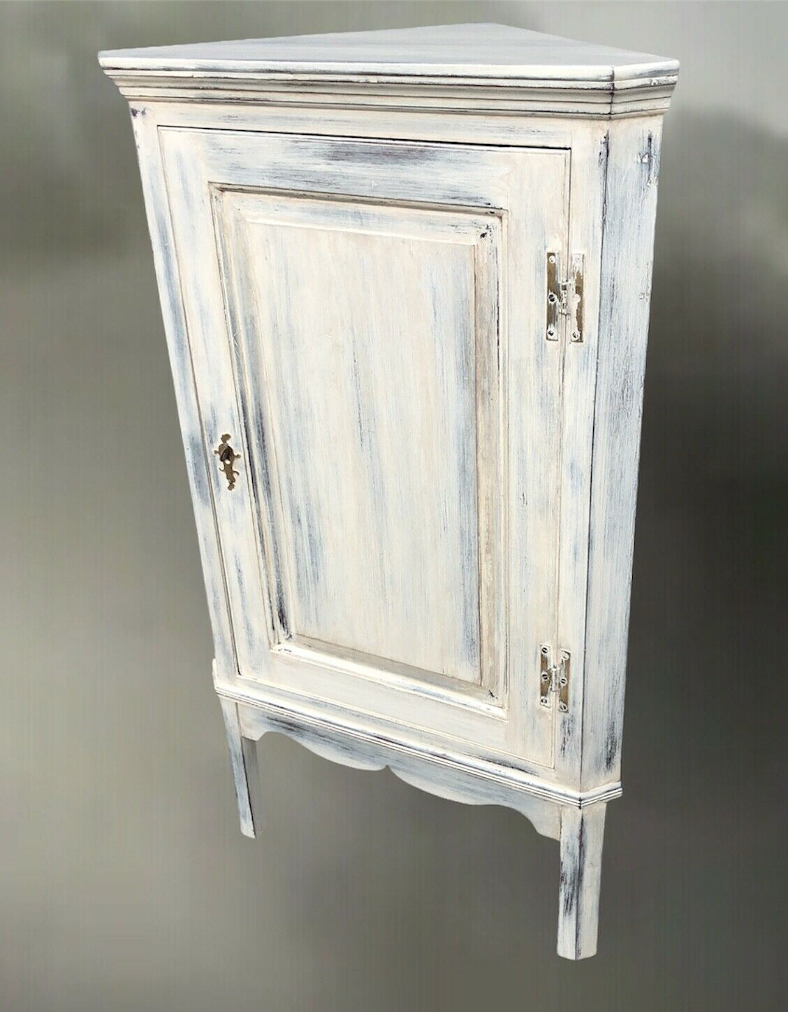 139.....Handsome Refinished Antique Corner Cupboard ( sold )