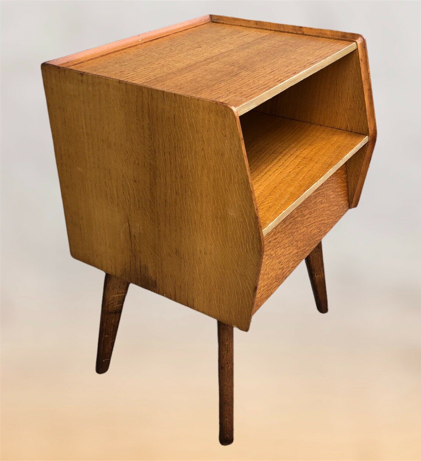 000972.....Oak Retro Bedside Table ( sold )