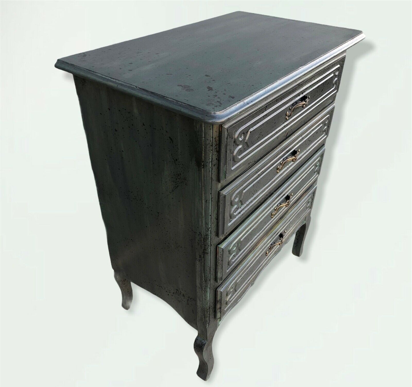 122.....Gorgeous Small Vintage French Oak Chest Of Drawers - Sold