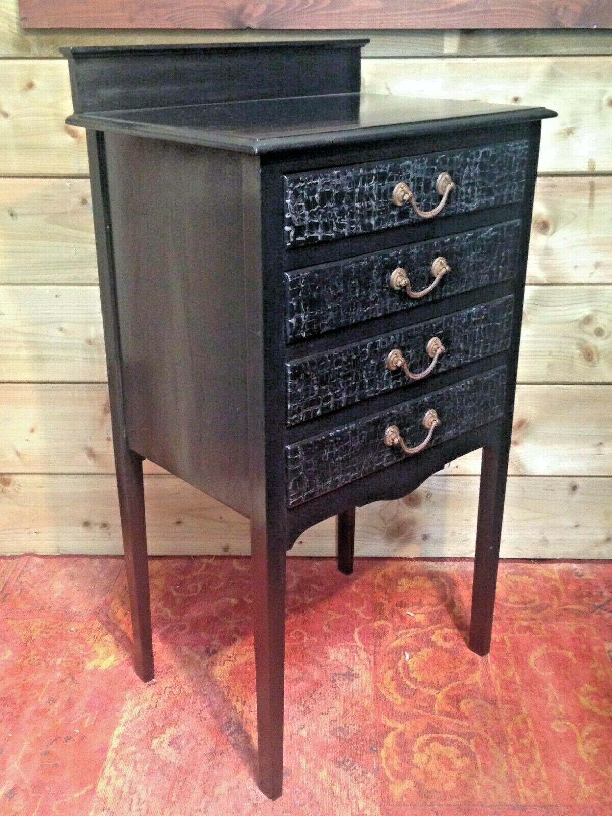 Edwardian Music Cabinet / Upcycled Vintage Sheet Music Chest