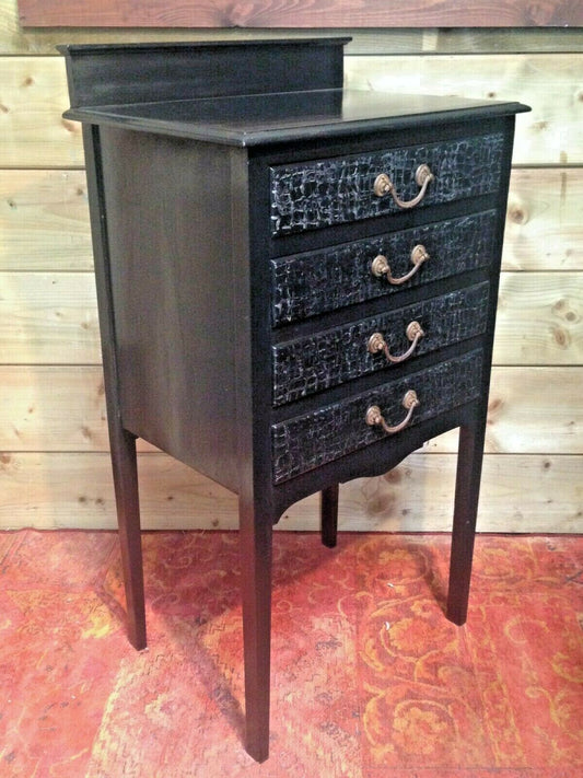 Edwardian Music Cabinet / Upcycled Vintage Sheet Music Chest