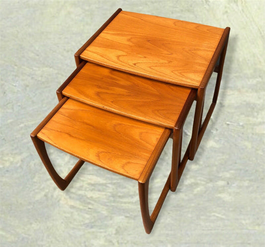 Retro G Plan Quadrille Nest Of Tables / Teak Tables ( SOLD )