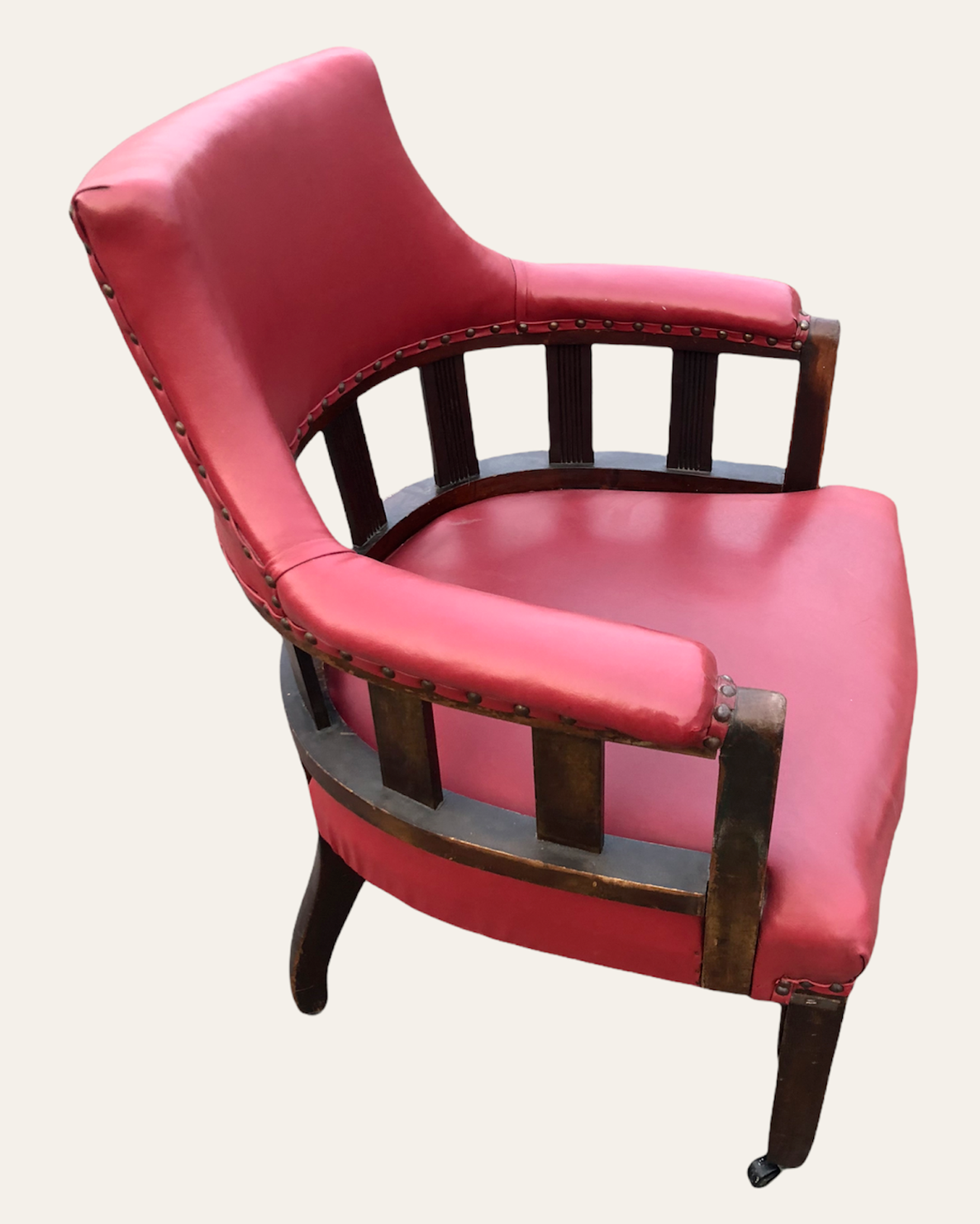 026.....Handsome Antique Mahogany Desk Chair ( sold )