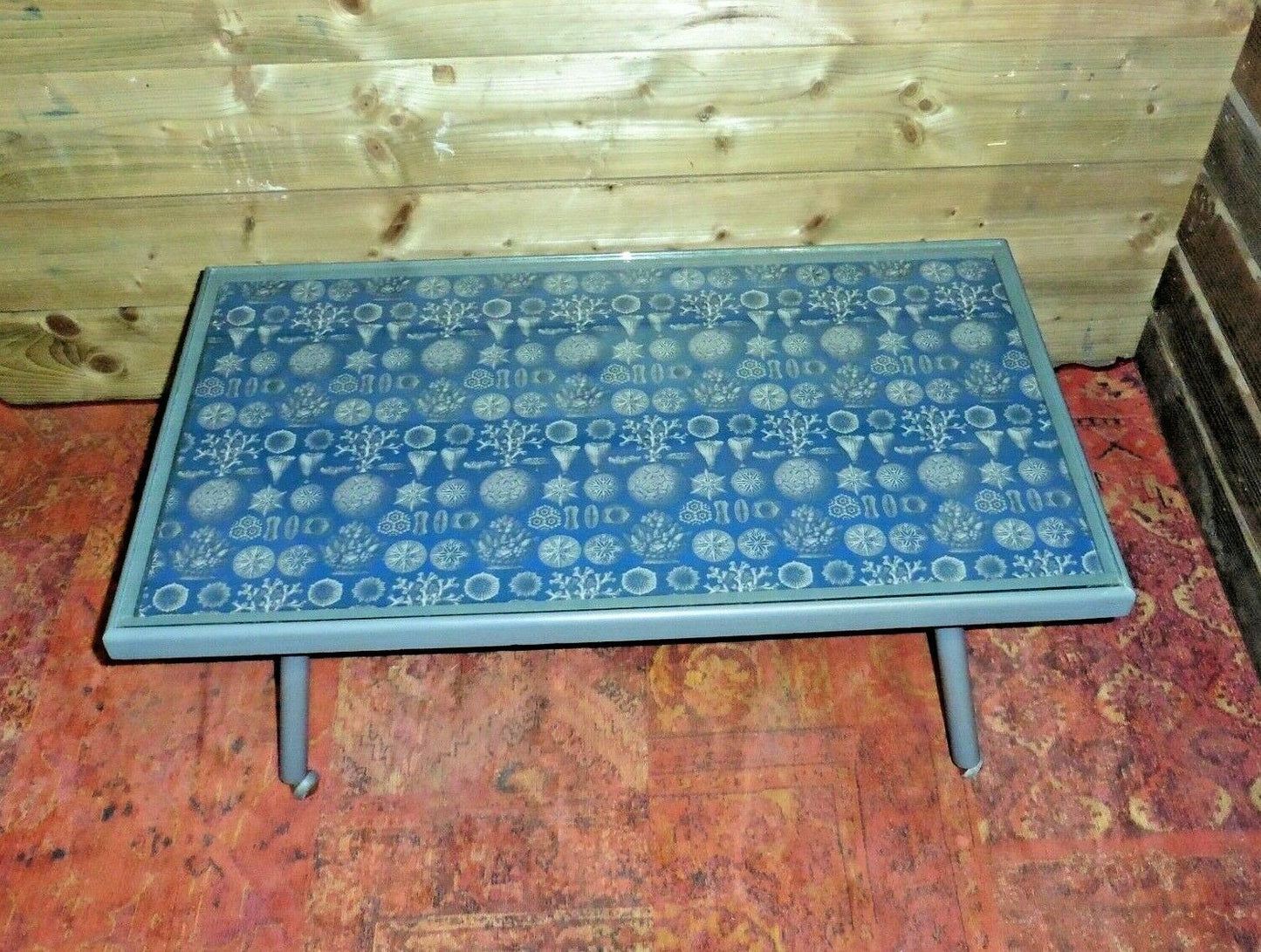 409.....Lovely Upcycled Retro Coffee Table / Mid Century Modern Coffee Table