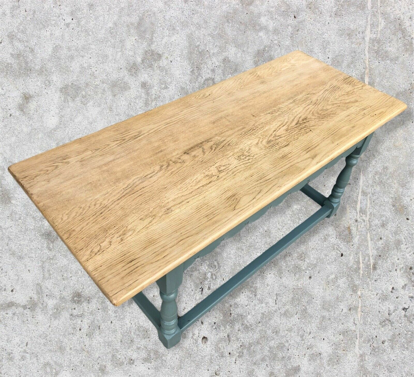 Handsome Solid Oak Vintage Coffee Table ( SOLD )