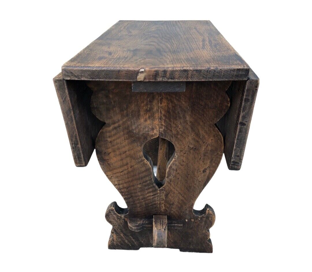 000942....Vintage Solid Oak Coffee Table (sold)