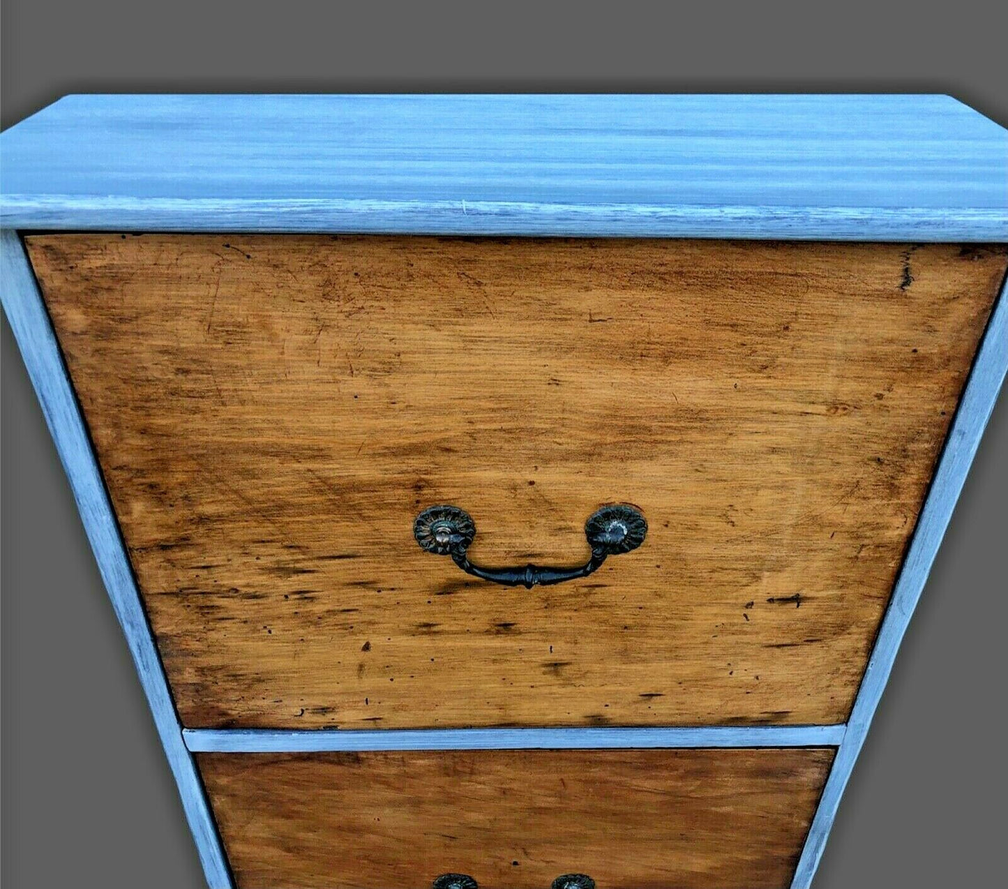 000991.....Handsome Vintage Two Drawer Chest ( sold )