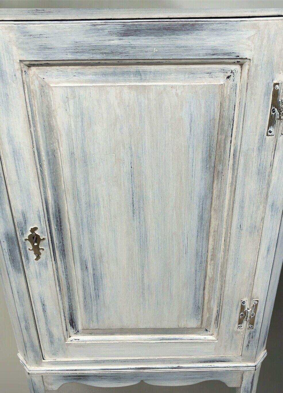 139.....Handsome Refinished Antique Corner Cupboard ( sold )