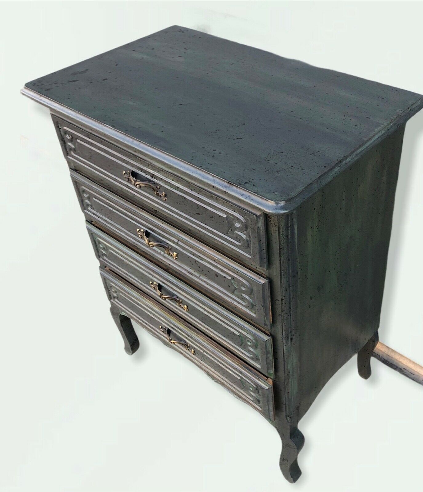 122.....Gorgeous Small Vintage French Oak Chest Of Drawers - Sold