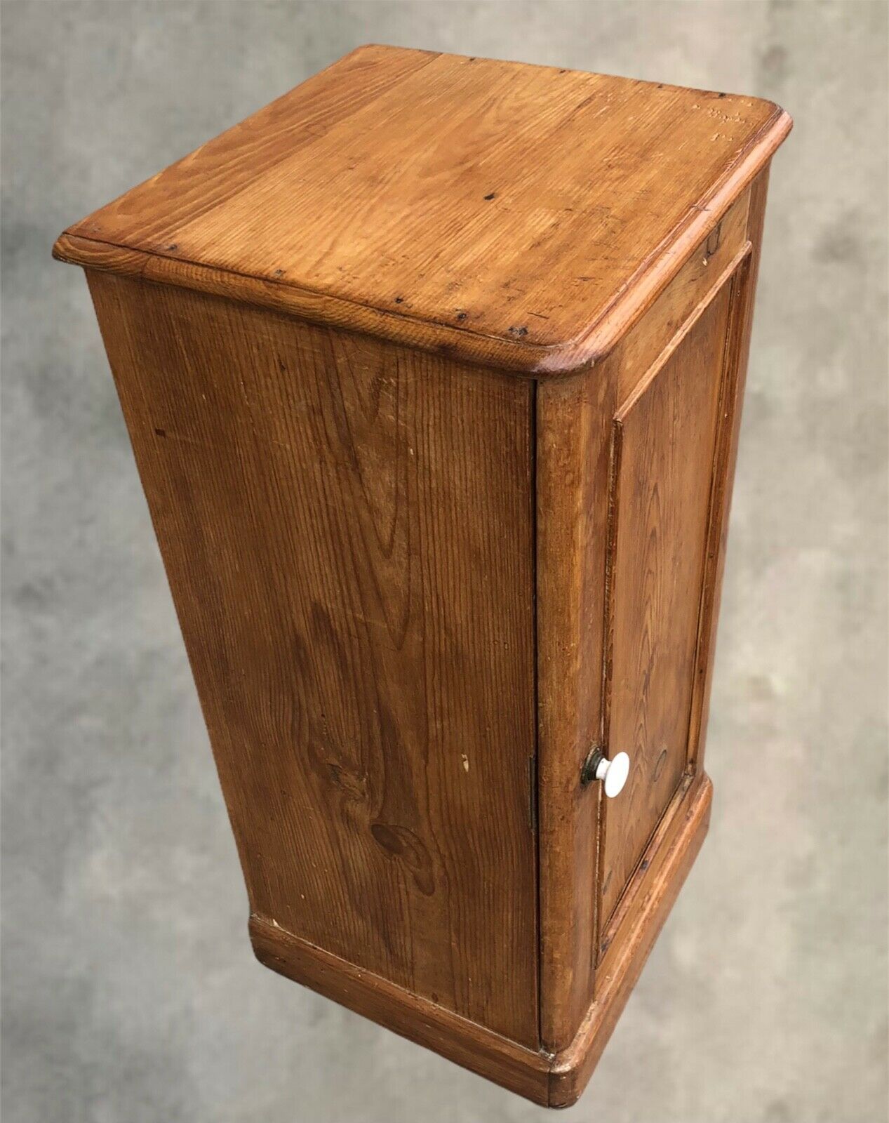 Victorian Pine Bedside Cupboard ( SOLD )
