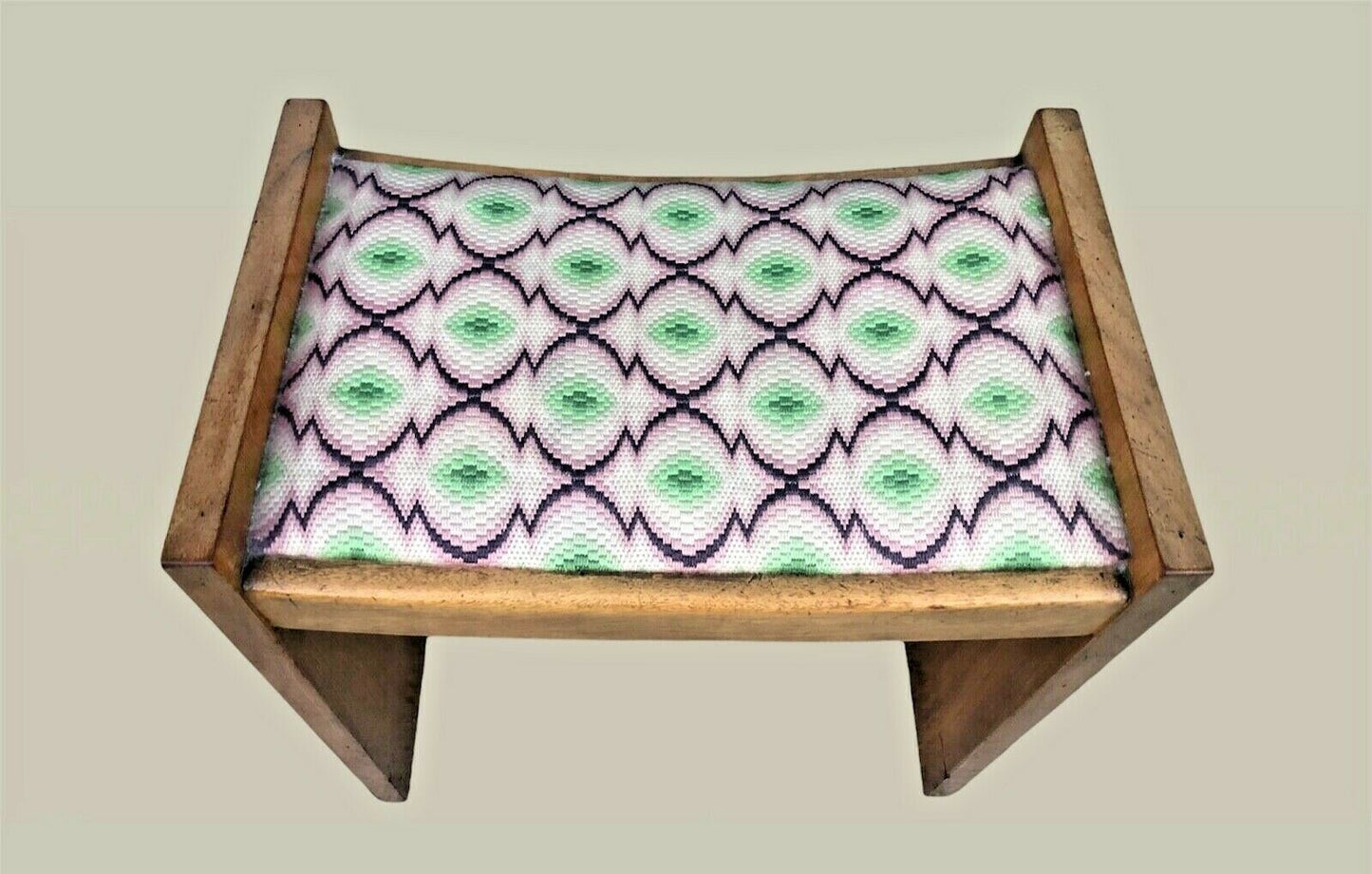 019.....Fabulous Original Art Deco Walnut Stool ( sold )