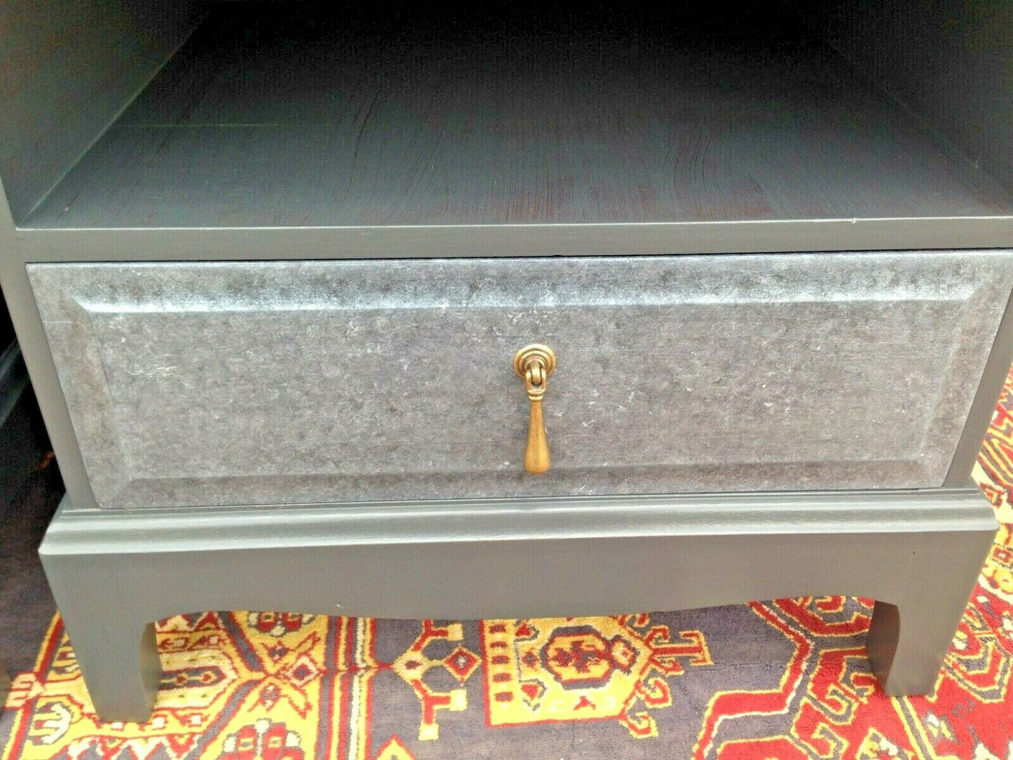 Pair Of Stag Bedside Tables / Refinished Vintage Bedside Cabinets ( SOLD )