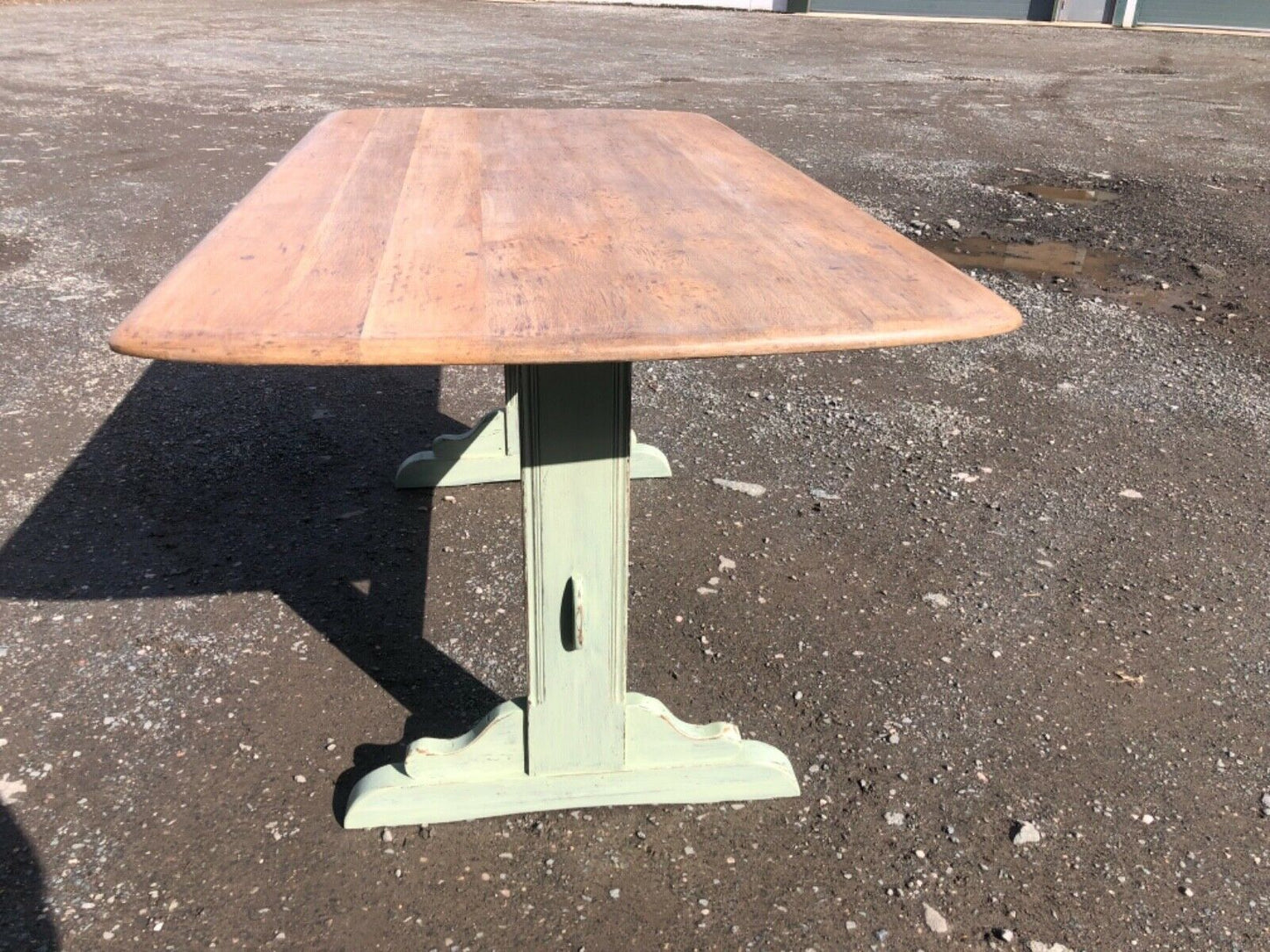 000983.....Vintage Ercol Oak Dining Table ( sold )