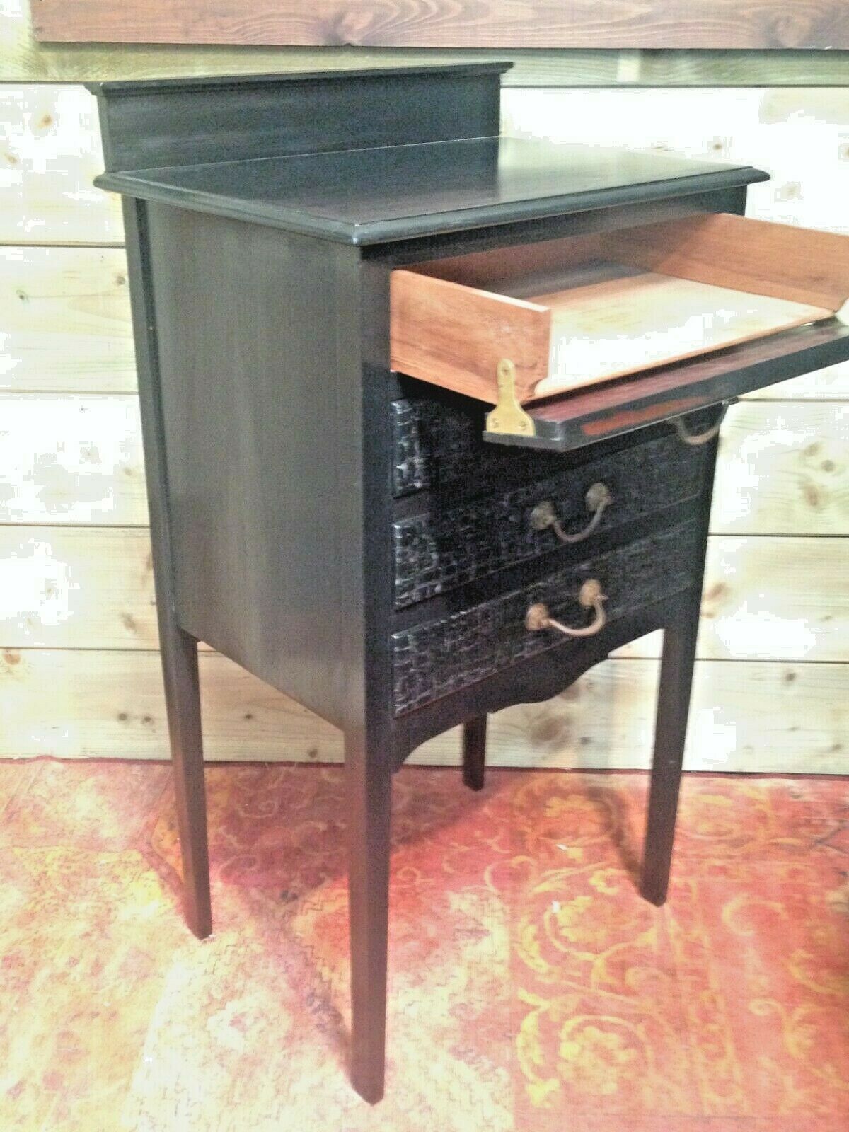 Edwardian Music Cabinet / Upcycled Vintage Sheet Music Chest