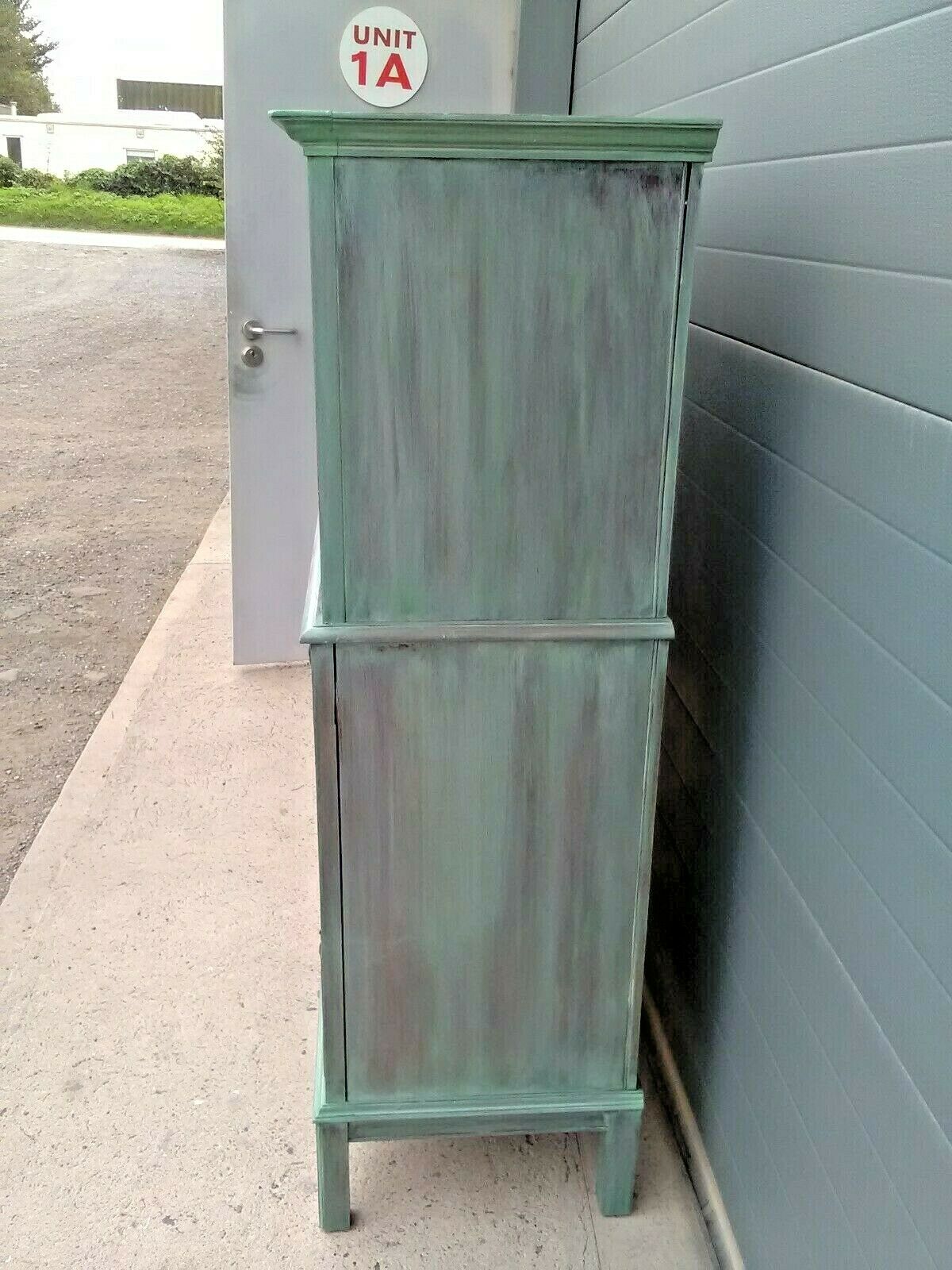 Stunning Waring And Gillows Cabinet On Chest / Make A Great Drinks Cabinet ( SOLD)