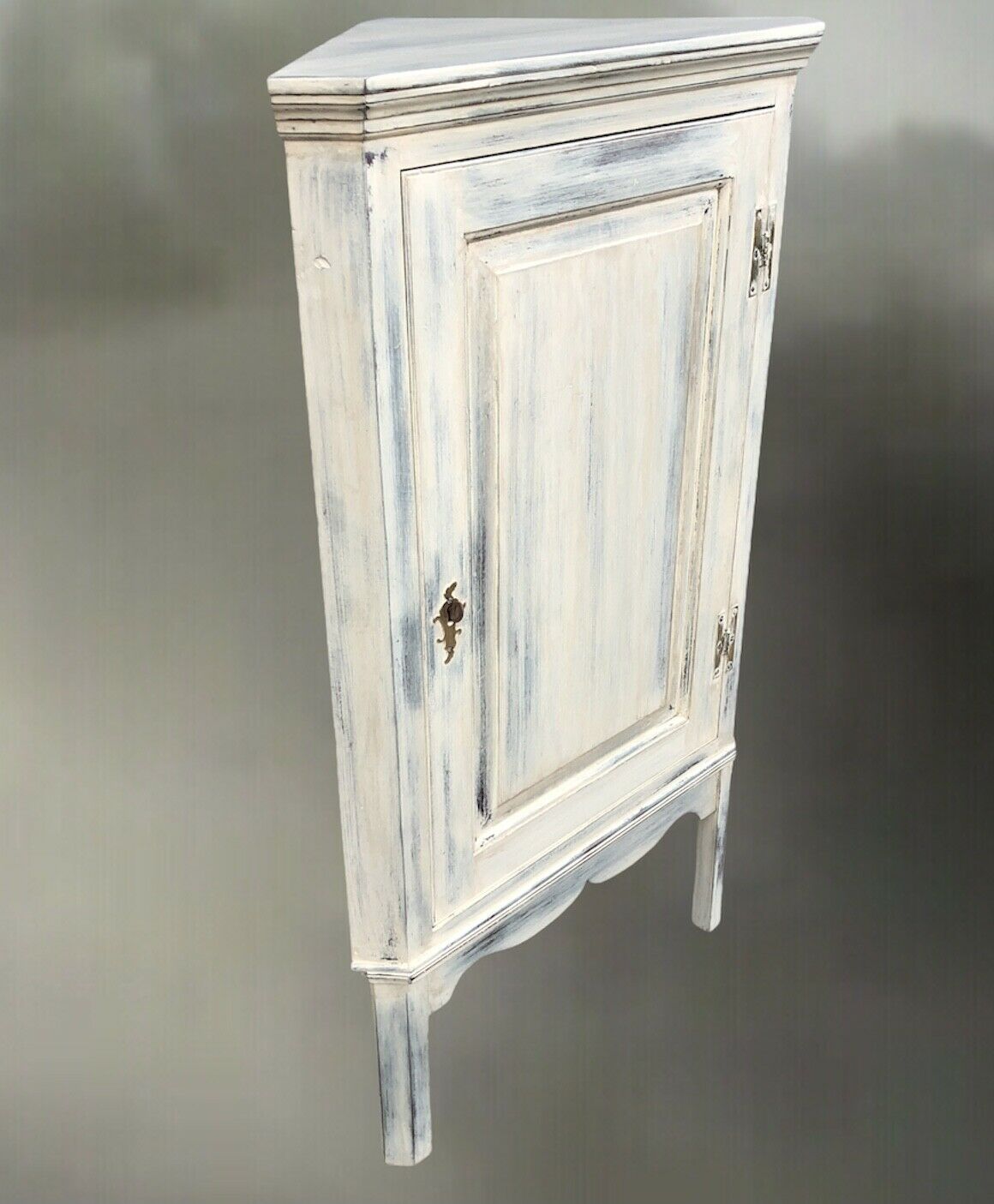 139.....Handsome Refinished Antique Corner Cupboard ( sold )
